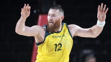 Aron Baynes tuvo que ser hospitalizado durante los Juegos Ol&iacute;mpicos de Tokio. El australiano, ya recuperado, habla de una experiencia aterradora.