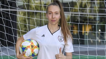 Paola Ulloa, portera del Madrid CFF.