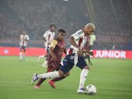 Partido entre Junior y Tolima por la final de Liga BetPlay.