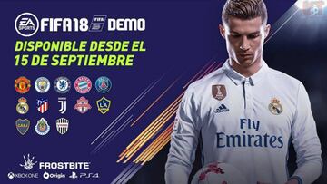 Chivas estará en la demo de FIFA 18: lanzamiento 15 de septiembre