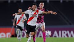 El 1x1 de River: los centrales sostienen a Enzo Pérez