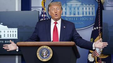 Donald Trump en Washington, D.C. USA. Sept. 10, 2020.