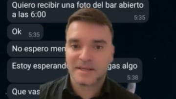 El dueño de un bar desconfía de la hora de entrada de su camarera y le pide pruebas: “Despedida”