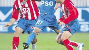 <b>TITULAR</b>. Pachón, que todavía no ha sido titular en Liga, aprovechó el amistoso para sumar minutos