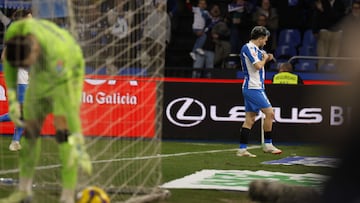 Las dos caras del gol. Alegra de Mella y desolacin de Maximiano