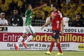 Los mejores instantes del juego de la final de la Liga Águila entre Medellín y Cali, en el Atanasio Girardot.