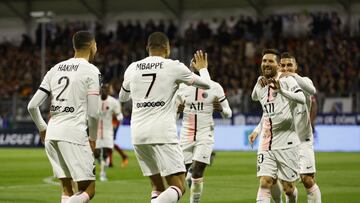 Clermont - PSG en directo: Ligue 1, hoy, liga francesa en vivo