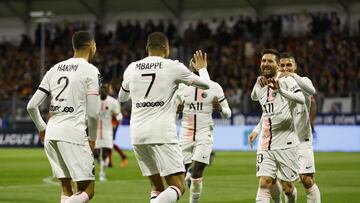 Clermont - PSG en directo: Ligue 1, hoy, liga francesa en vivo