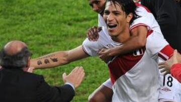 <b>GOLEADOR. </b>Guerrero dio el tercer puesto a Perú con sus tres goles.