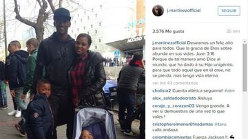 Jackson le desea un feliz año a todos sus seguidores