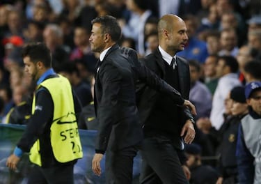 Guardiola, cerca de romper su maldición contra los españoles en Champions