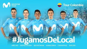 Nómina de ciclistas que correrán el Tour Colombia