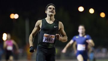 29/08/18 ATLETISMO 200 METROS LISOS BRUNO HORTELANO