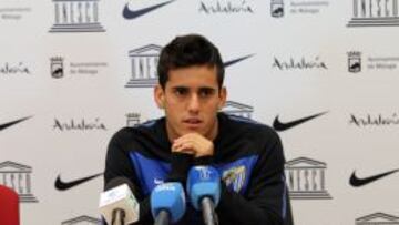 Juanmi, jugador del Málaga.