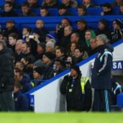 Pellegrini no pudo sumar su tercer triunfo sobre Mourinho
