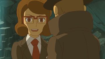 Captura de pantalla - Profesor Layton y el Legado de la Super Civilización (3DS)