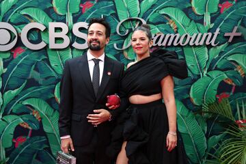 Lin-Manuel Miranda and Vanessa Nadal attend the 76th Annual Tony Awards in New York City, U.S., June 11, 2023. REUTERS/Amr Alfiky