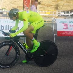 Moreira, primer ganador en el regreso del ciclismo en España