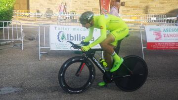 Moreira, primer ganador en el regreso del ciclismo en España