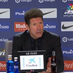 Simeone: "La necesidad de ganar nos hizo retroceder"