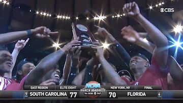 South Carolina se impuso a Florida y se metió en la Final Four