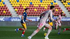 Andorra 2 - 1 Zaragoza: resumen, resultado y goles