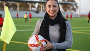 María del Carmen García Chávez, 'Yaye', presidenta de la Comisión Gestora de la RFEF. | SILVIA SÁNCHEZ / EL PERIÓDICO EXTREMADURA