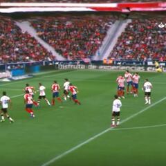 Sale a la luz el golazo de Parejo con la cámara 360º: preparen las palomitas