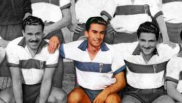 Jaime V&aacute;squez integr&oacute; el plantel de Universidad Cat&oacute;lica que fue campe&oacute;n del ascenso en 1956.