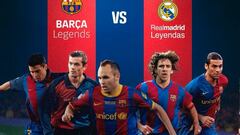 Barcelona vs Real Madrid Leyendas: horario, canal, TV y cómo ver en vivo en México