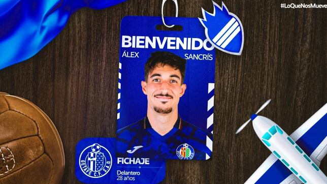 Oficial: El Getafe anuncia el fichaje de Álex Sancris