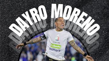 Dayro moreno se convierte en goleador histórico del FPC.