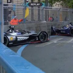 Accidentado inicio: Buemi y Frijns 'probaron' los muros