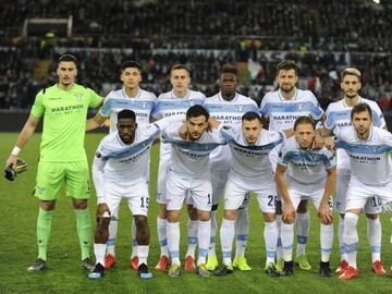 Equipo del Lazio.