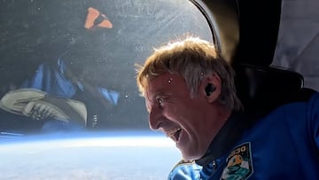 Primera im¨¢genes de Jes¨²s Calleja desde el espacio: escuchen lo que dice al ver la Tierra desde all¨ª