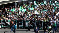 Hinchada de Atl&eacute;tico Nacional