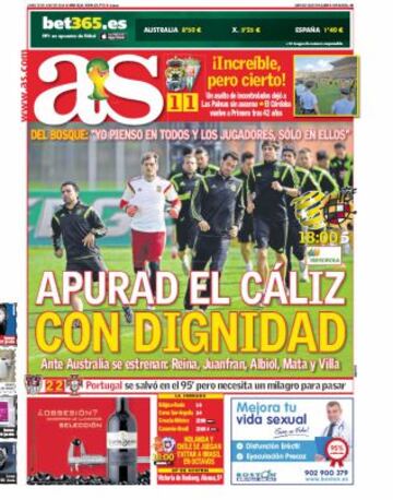 Las portadas de AS de junio
