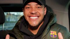 El Tigre ya está en Barcelona: “Vengo a aprender..., y a meter goles”