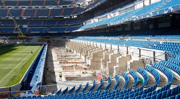 Novedades de las obras del Santiago Bernabéu