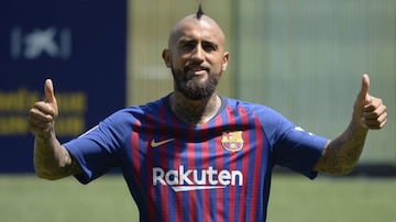 Para la temporada 2018-19 Arturo Vidal fue uno de los grandes fichajes de Barcelona, por pedido de Ernesto Valverde.