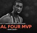 Ekpemede Friday Udoh, un MVP que devora libros y rivales