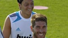 Sergio Ramos y Mesut Özil siguen al margen pero jugarán