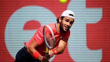 Matteo Berrettini, en el Bett1 Aces de Berlín.