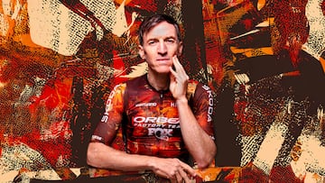 Ibon Zugasti con el nuevo maillot de Orbea para la Cape Epic.