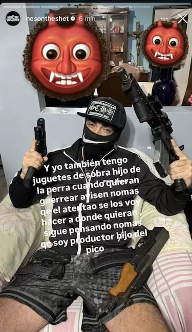 Fue acusado de agredir a Fran Maira y ahora amenazó con armas de fuego a Damián Pizarro: así se defendió