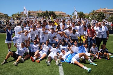 De ganar la Liga con el Real Madrid juvenil B a pelear por el ascenso del Marbella