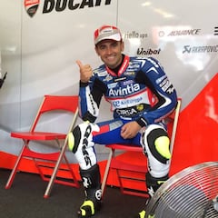 Barberá sobre su estreno: "Esta Ducati corre que es una locura"