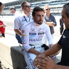 Alonso: "¿Del coche de F1 al de Indy? Me adapté en una curva"