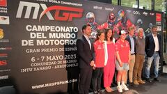 Presentación del MXGP de España en Arroyomolinos, Madrid.