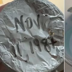 A man keeps a snowball in his parents’ freezer since 1987 and shows its result: “An old friend”.
